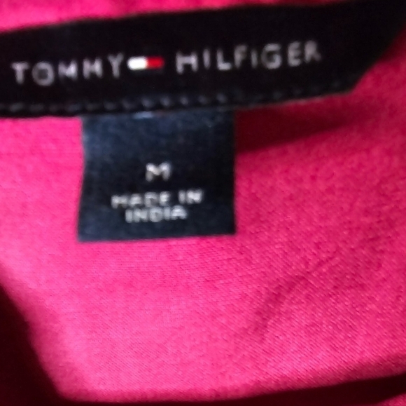 Tommy Hilfiger Magenta Magic Medium Women's Shirt - Picture 4 of 4